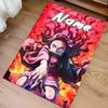 Custom personalization Demon Slayer Nezuko Print Area Rug - Soft, Washable Non-Slip Indoor Mat,Living Room,Home&Office Decorative Rug