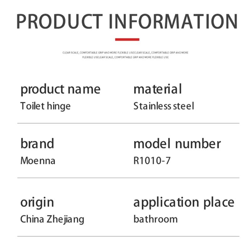 Toilet Bowl Repair Set Toilet Fixture Mounting Set Hardware Set Bathroom Toilet Replacement Set Toliet Hinges/Screws