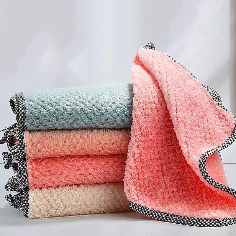 Ultra Absorbent Super Soft Microfiber Kitchen Dish Cloth Ideal For Household Cleaning
