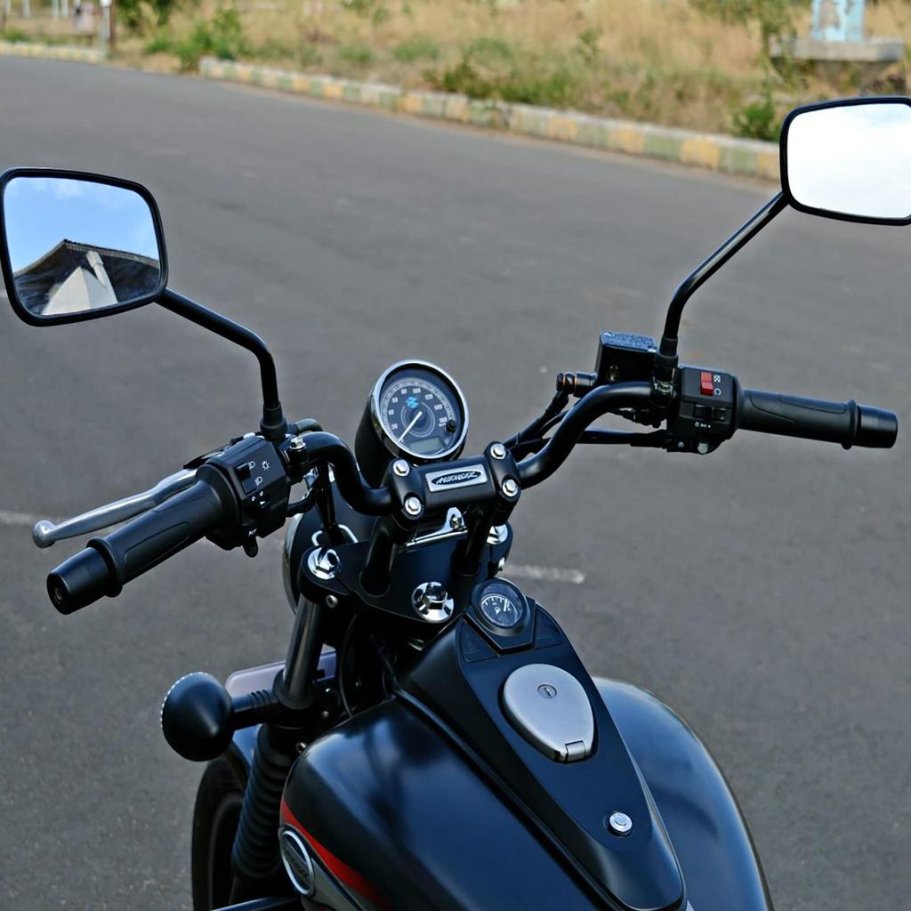 SHULLIN 2pcs Bike Handle Mirror Holder 22mm Universal Mount Holder Adapter Clamp Mirror Mount