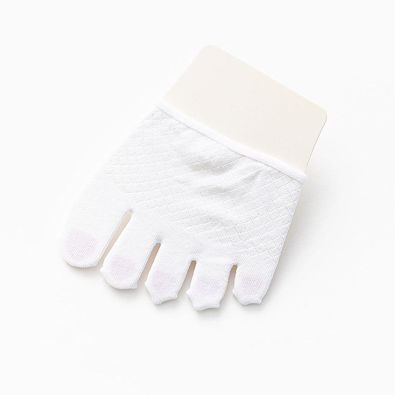 Women's Half-Palm High-Heel Five-Toe Invisible Socks for Sandals