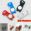 Training Stainless Steel Pitch Groove Cleaner Divot Repair Tool Putting Green Fork Golf Pitchfork