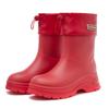 Factory Sale Fashion Women Rain Boots Various Widely Used Made In China Red Belted Rain Shoes