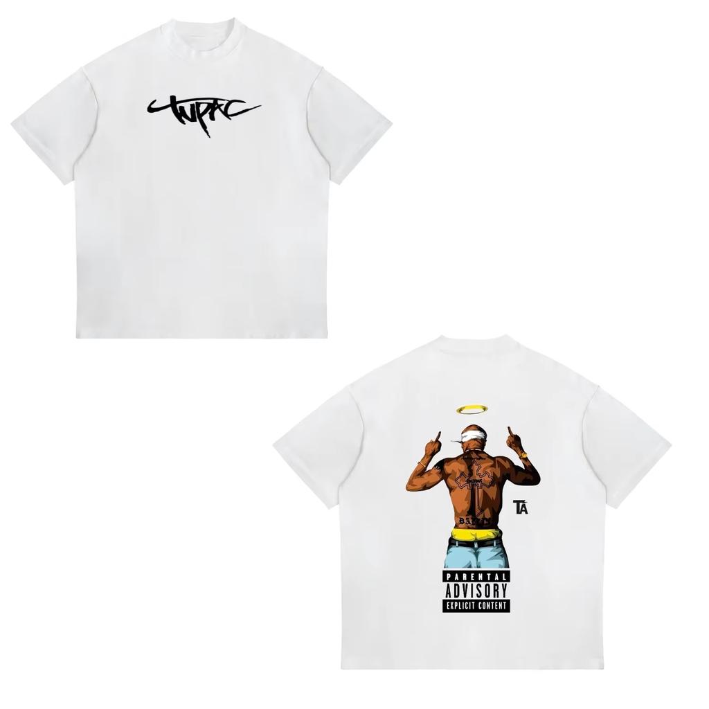 2026 New Fashionable Tshirt Style Hiphop Streetwear Loose Shortsleeved Tshirt Suitable For Both Men And Women