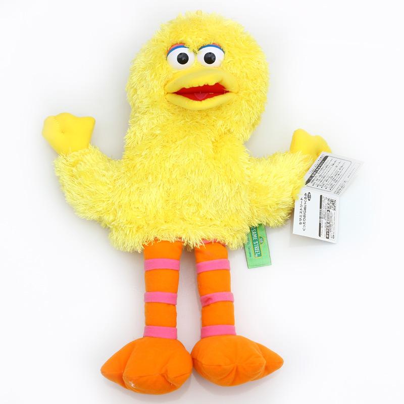 Large Sesame StreNging Hand Puppet Show Puppet Elmo Cartoon Soft Plush Birthday Gifts