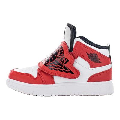Air Sky Jordan 1 PS Chicago Tênis Infantil Vermelho Branco Vermelho-Universitário BQ7197-106