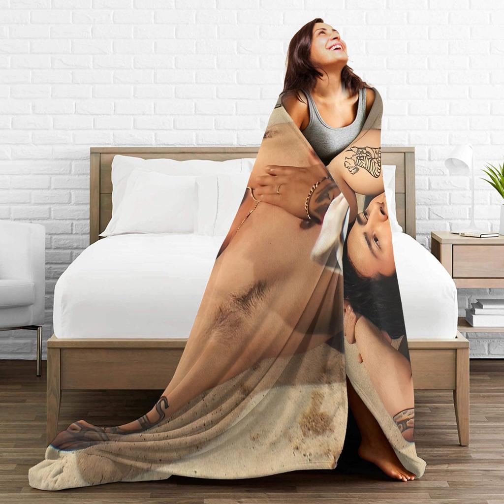 Soft Blanket Travel Hudson Williams Connor Storrie Heated Rivalry Throw Blanket Flannel Bedspread For Bedroom Sofa Bed Cover