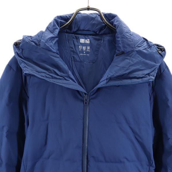 UNIQLO seamless Down jacket M Navy system Men's Used