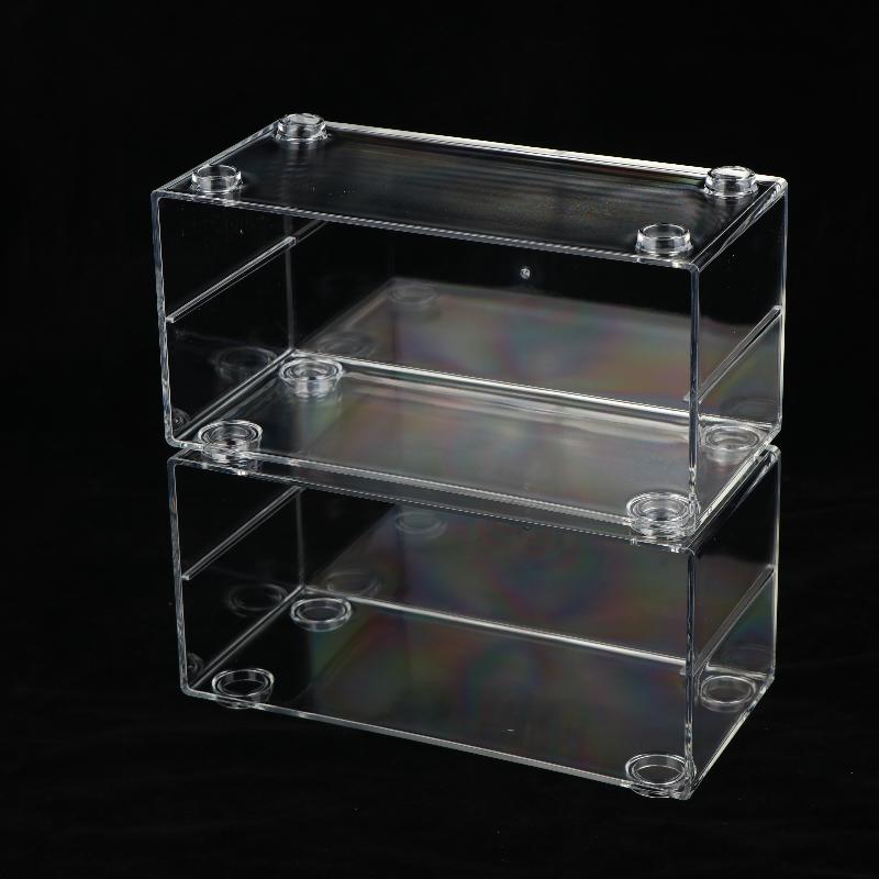 1:24 Scale Car Model Display Box Transparent Acrylic Dustproof Case Hard Cover Stackable Toy Car Storage Case Display Boxes