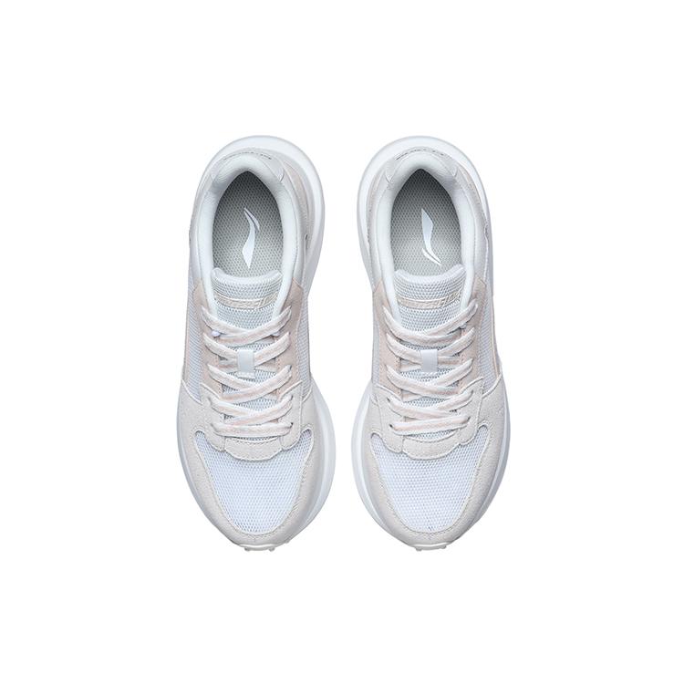 Li Ning CF Casual Shoes Women's Low top White/Pink AGCR210-1