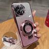 Luxury Magnetic Suction Stand Phone Case for Oneplus ACE 3 2 V 12 11 R 10 PRO 9 8 T Anti Drop Magnetic Suction Bracket Shell