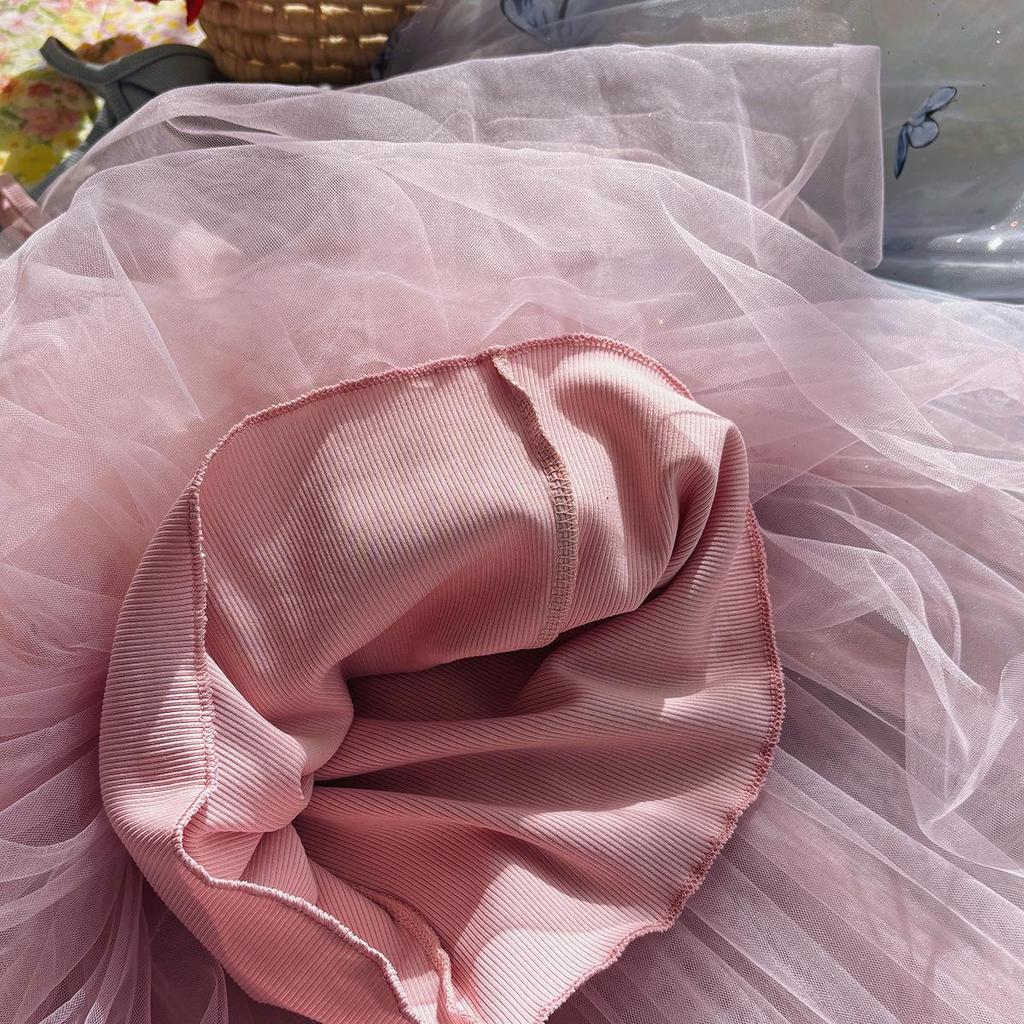 3D Butterfly Mesh Sling Dress - Sweet Princess Tutu for Girls