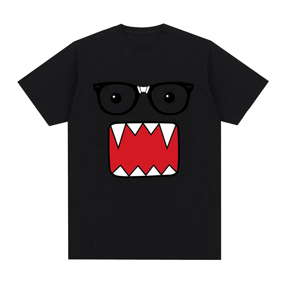 Domo Kun Funny Humorous T Shirts Men's Women Cotton Casual T-Shirts Harajuku O-Neck Short Sleeve Summer T-shirt Streetwear Tops