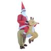 Christmas Halloween Santa Reindeer Inflatable Costume for Outdoor Party or Performance