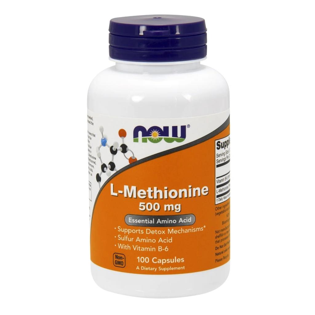 L-Methionine, 500mg - 100 Caps