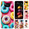 Macaron Ice Cream Cake Doughnut Phone Case for Xiaomi Poco X5 X6 X7 Pro F7 Ultra M7 Redmi 15 15C 13 13C 12 12C 10 10A 10C 9 9A 9