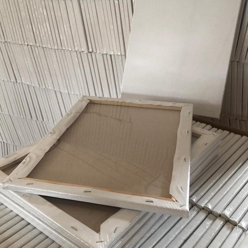 Stor tom canvas oljemålningram för barn - Ren bomullslinne för nybörjare