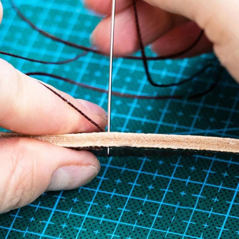 60/12PCS Stainless Steel Sewing Needles Side Hole Hand Sewing needles Self-Threading Blind Needle Household Sewing Accessories