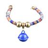Collar with Bell is Bohem, Beads for Girls and Boys Cats,Small Breed Dogs Cord Accessory with Charm tip