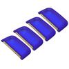 4 Pcs Fabric Sweater Comb Blue Light Weight Portable Small Clothes Ball Remover Sweater Fabric Shaver