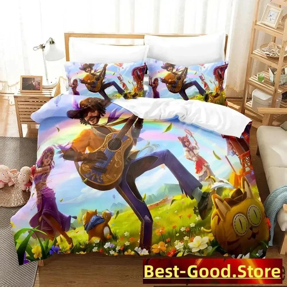 Game Identity V Anime Bedding Set Boys Girls Twin Queen King Size Duvet Cover Pillowcase Bed Boys Adult Home Textileextile