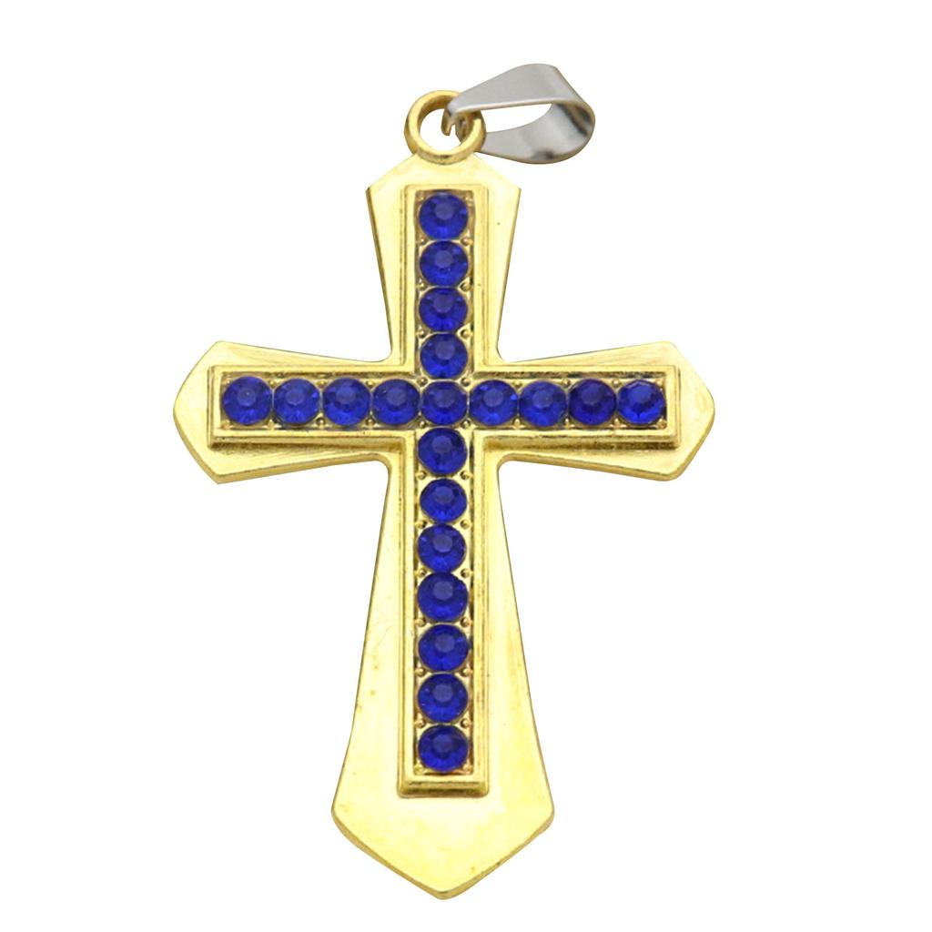 Buy Christian Diamond Cross Keychain Metal Catholic Pendant Religious