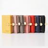 Chain Mini Women Wallet Zipper Short Purse Card Holder Coin Pocket Female Leather Wallet Carteira