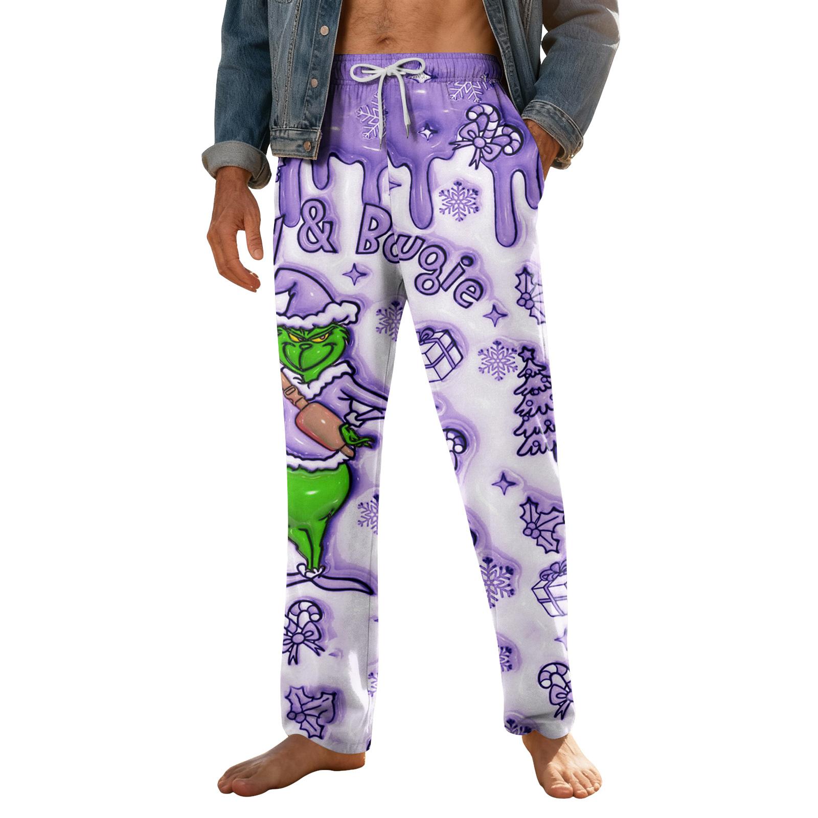 

Мужские домашние мягкие пижамные штаны со шнурком и карманами, повседневные спортивные штаны XXXXL