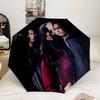 Vampire Movies Umbrella 8-Frame for Travel, Camping, Casual Lightweight Portable Umbrella, Essential for Every Family Holidays Birthday Gift