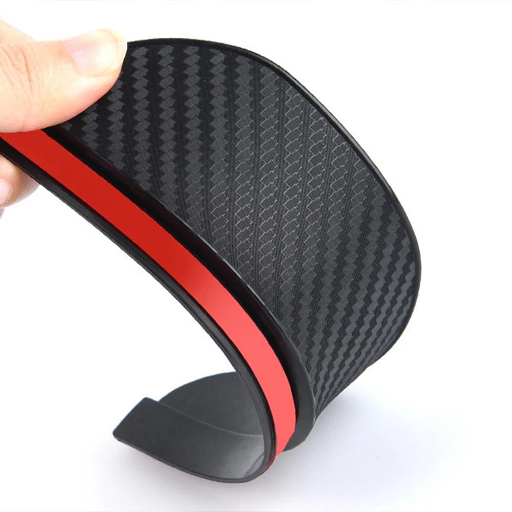 Soft Rubber Auto Rearview Mirror Rain Eyebrow Rainproof Blades Cover For Opel Vauxhall Astra J K Crossland X Grandland Insignia