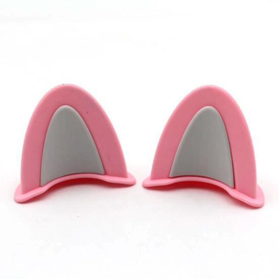 Motorcycle Helmet Ears Decorations Vibrant Color Compact Size Easy To Install Novelty Ears Adorable Helmet Accessories