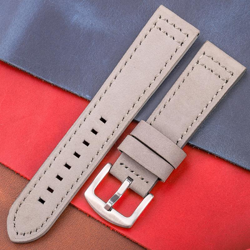

Ремешок для часов из натуральной кожи, быстросъемный винтажный ремешок для часов, металлическая пряжка, аксессуары для ремня 18 мм 20 мм 22 мм 24 мм 20mm