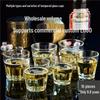 ZISIZ Tempered Glass Octagonal Whiskey Glass