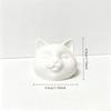 3D Printed Cat Shaped Glasses Holder Ornament Single Pair Eyeglass Storage Rack Cute Desktop Decor for Home Office