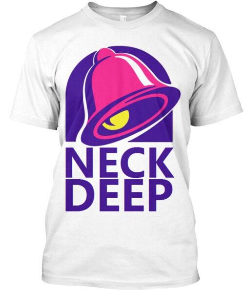 Neck Deep Taco Bell T-Shirt S to 5XL,white color Unisex T-Shirt S