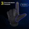 Men Winter Waterproof Gloves Touchscreen Pocket Anti-Slip Fleece Thermal Sport Gloves