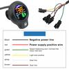 ABS Material Electric Scooter Speedometer with LCD Display and Mileage Tracking