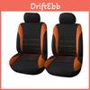 Luxurious Universal Car Seat Covers Full Set For All Seasons In 7 Vibrant Colors