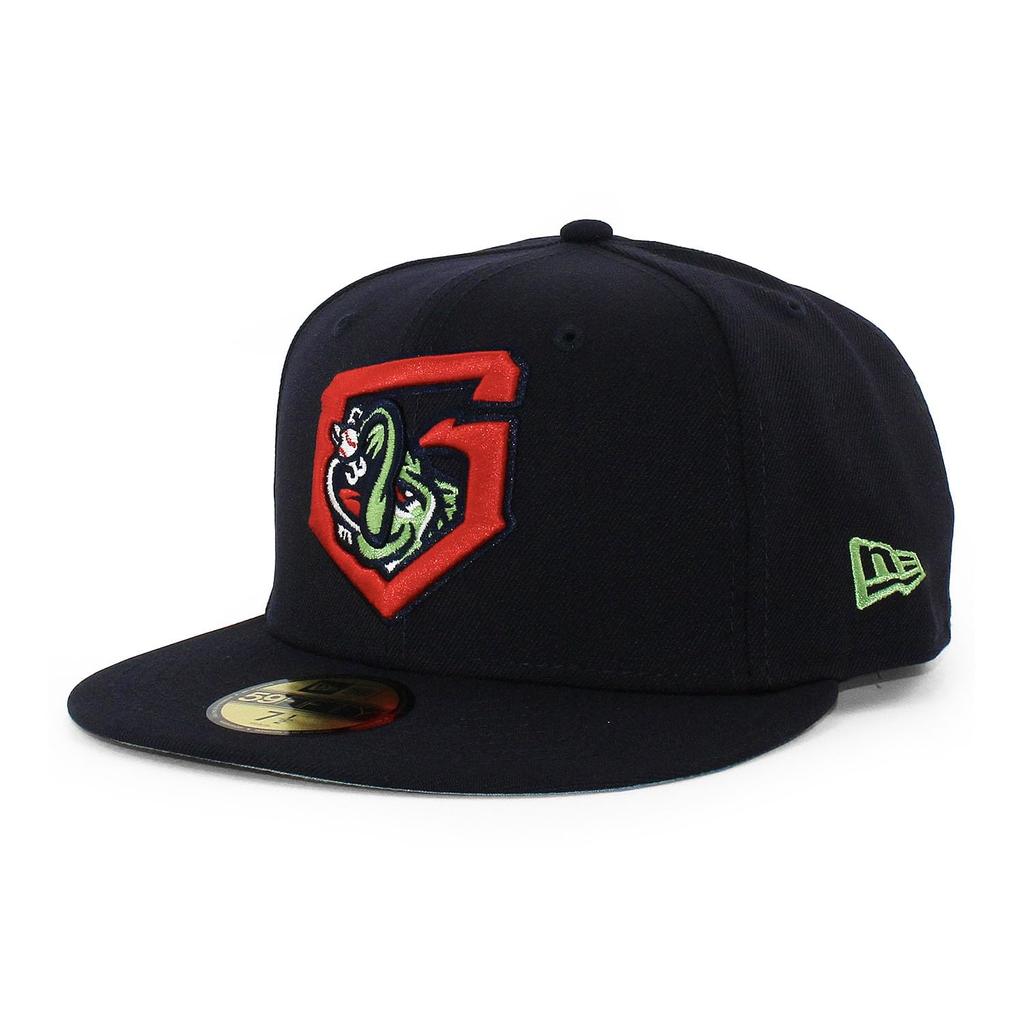 New Era Cap 59FIFTY Gwinnett Stripers MiLB ON-FIELD AUTHENTIC ALT-1 FITTED CAP NAVY GWINNETT STRIPERS Braves BRAVES MINOR LEAGUE Minor League Hat