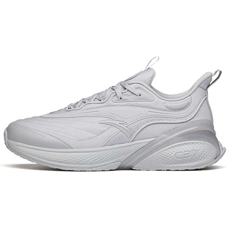 New Anta C37 2.0 Cushioned Abrasion-Resistant Slip-Resistant Low-Top Running Shoes Men's Cloud Gray 112215538R-4