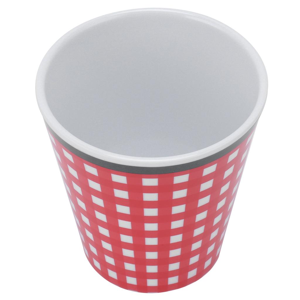 4Pcs/Set Imitation Porcelain Beverage Mug Originality Melamine Cup for Student School Home
