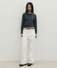 The Rye White Stitch Denim Pants(White)