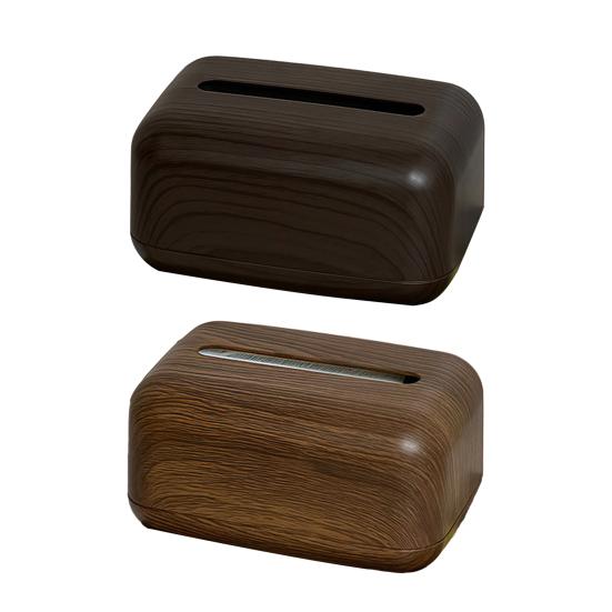 Tissue Box Cover Large Capacity Easy To Use Spring-loaded Universal Decorative Cube Facial Tissue Holder Paper Dispenser