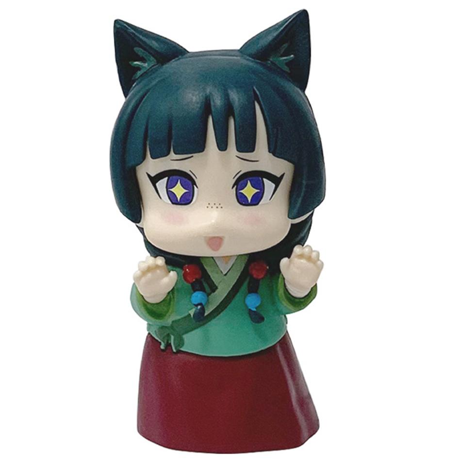 Medizin Haus Mädchen Anime Katze Figur PVC Modell Desktop Niedliche Figur Dekoration Ornament Anime Peripherie Geburtstag Geschenk