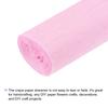 2pcs 7.5ft Crepe Paper Roll for Wedding Ceremony Various Large Festivals Decoration Dark Pink