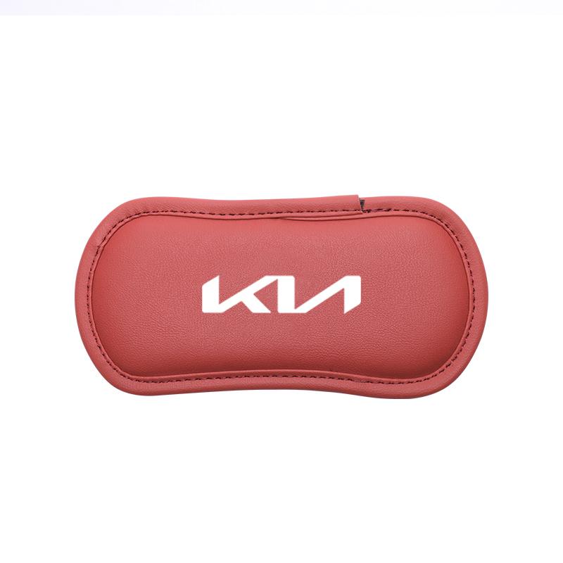 Car Interior Leg Knee Rest Pads Leather Cushion For KIA K3 Sportage Carnival K5 Seltos Pegas KX1 EV5 Sonet EV6 K4 EV3 Ceed K8