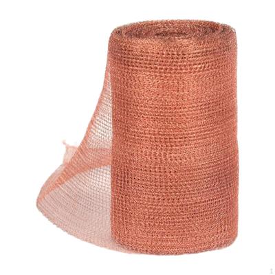 Copper Wire Mesh Screen,Easily Cut, Fill Fabric Sturdy Roll,Woven