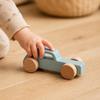 Wooden Toy Car Educational Inertia-Driven Hands-on for Children Aged