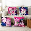 Mizi And Sua Anime Alien StageS Various Sizes Square Pillow Case For Car Home Bedchamber Decor