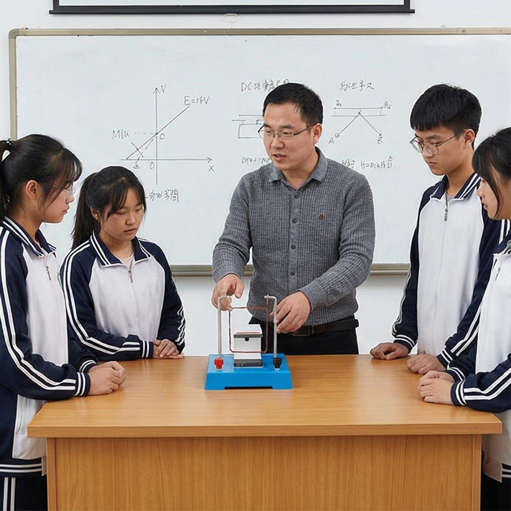 Physics Experiment Apparatus Metal Magnetic Field Current Effect Demonstrator For Classroom Teaching Demonstration